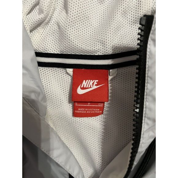 Nike Men’s Sportswear Windrunner Gray Full Zip Hooded Jacket Size Small 902353 - Picture 3 of 3